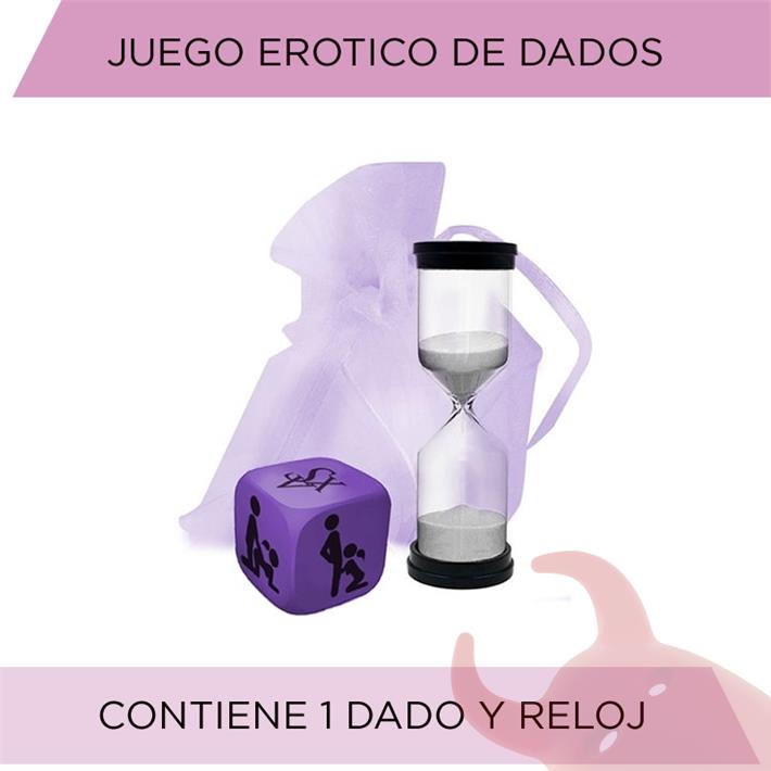  Juego Sex Time dado mas reloj de arena 